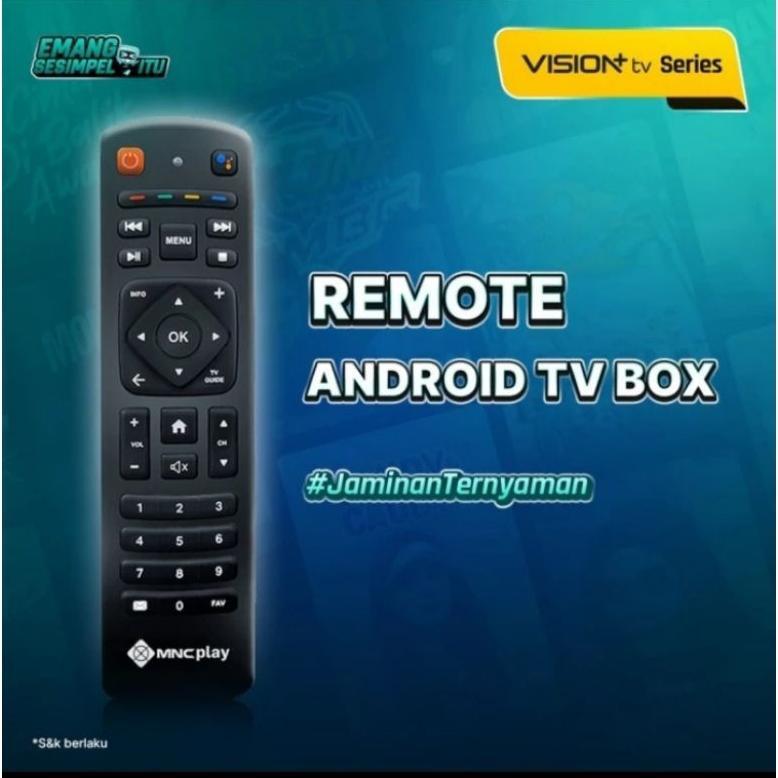 Remote MNC Play Box Remote MNC Vision+ TV