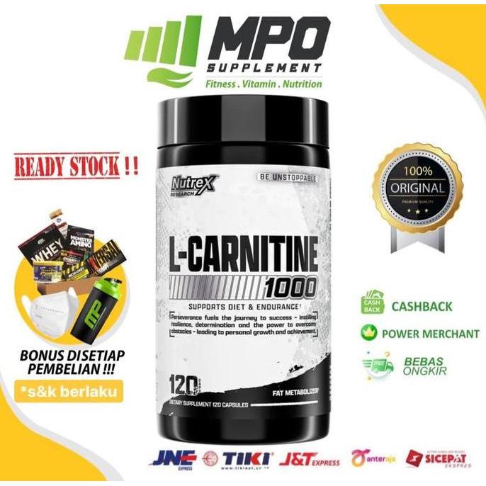 Nutrex Lipo-6 Carnitine / Lcarnitine / L carnitine / L-carnitine