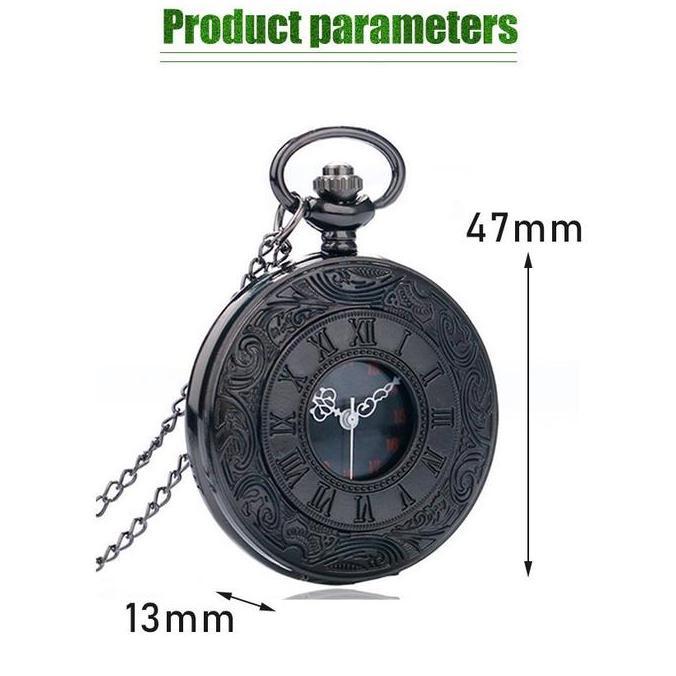 VGP Jam Tangan Unik Saku Vintage Jam Saku Gantung Vintage Pocket Watch - Jam Saku Antik Kuno Kado Ha