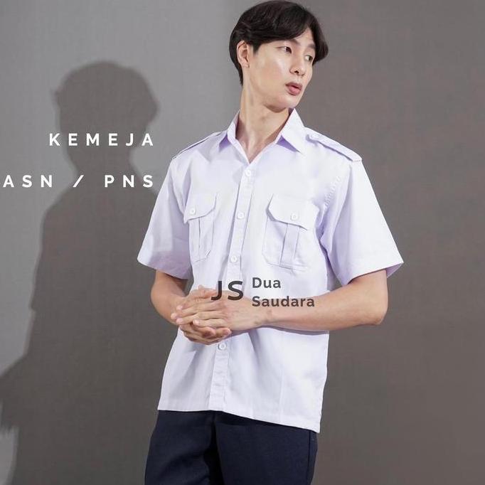 Cadeho - Kemeja Asn Pria / Baju Asn / Baju Pemda / Kemeja Putih Pria / Kemeja Pemda Pria