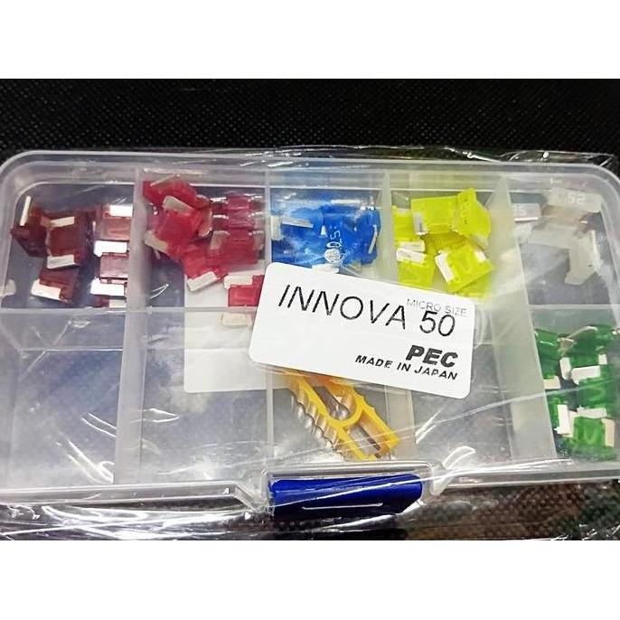 Fuse Micro Original Pec Japan Sekring Tancap Low Profile Mix 20 Pcs
