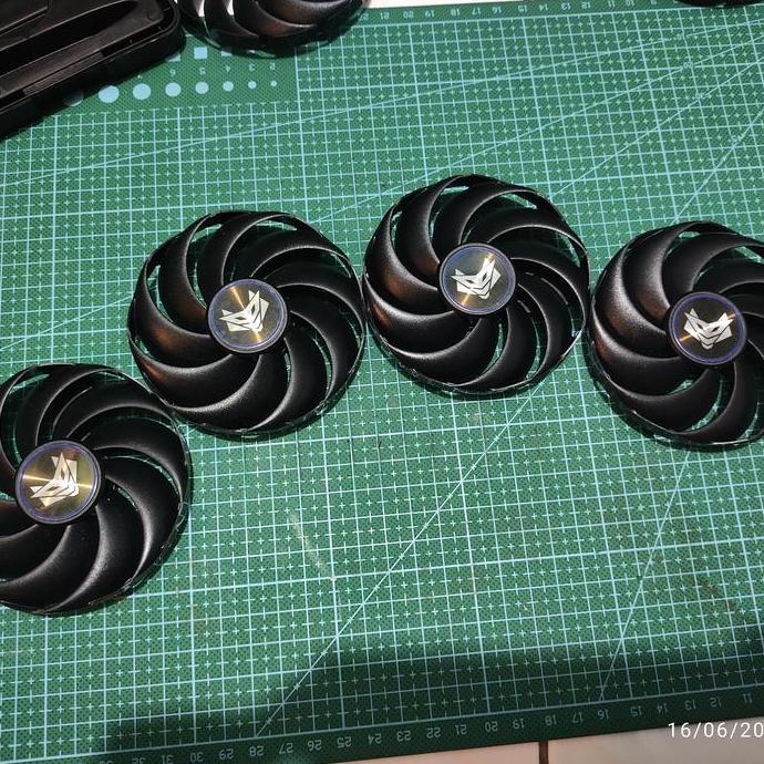Fan kipas Vga Sapphire Nitro Rx 6600 6650 xt rx6600 Replacement 87cm 6pin