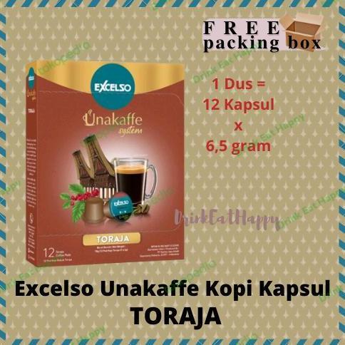 Terlaris, Excelso Unakaffe Toraja Kopi Kapsul Capsule Coffee