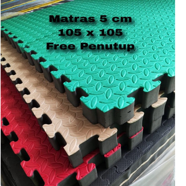 Matras 5 cm matras beladiri matras Taekwondo matras silat Puzzle Olahraga Beladiri Arena Silat matra