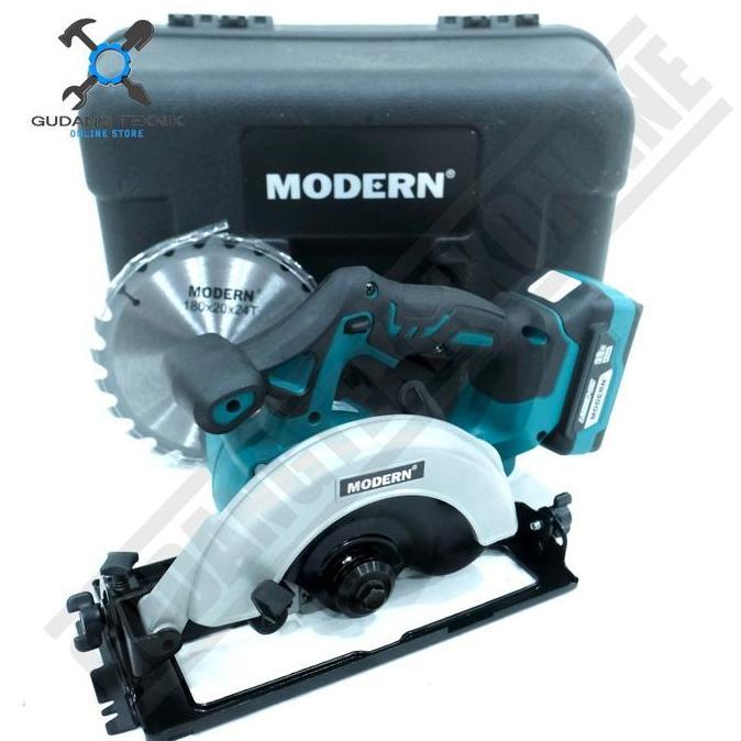 ONETECH1 Circular Saw CORDLESS 7" M-60 MODERN / Mesin Gergaji Kayu BATERAI  7 Inch M60 MODERN 20V