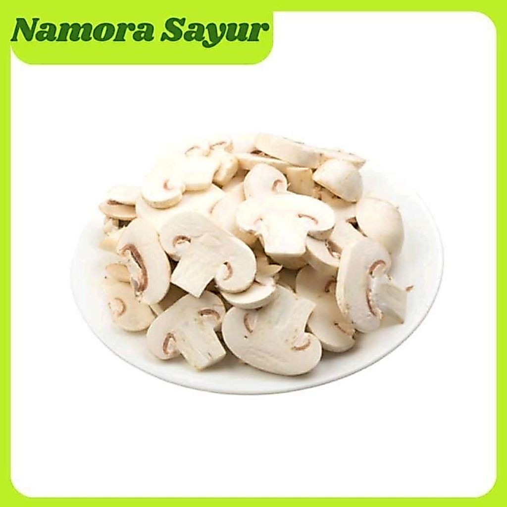 Paket Siap Masak | Jamur Kancing/Jamur Champignon Iris 1 Pack