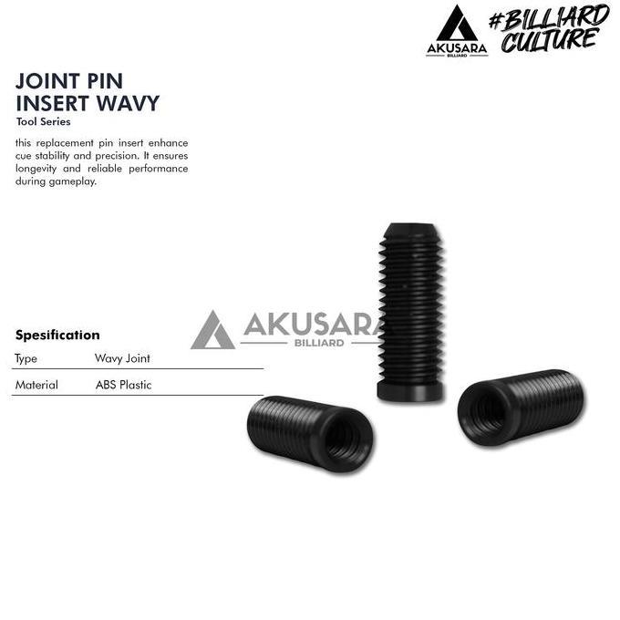 JOINT SHAFT WAVY STIK CUE BILLIARD - SHAFT ONLY READY