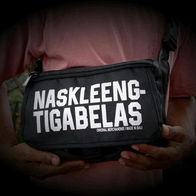 Virlokina- Waistbag Cowok Nk13 Tas Selempang Pria Kanvas Premium Size P25 X T19 Tas Bali Waistbag Pr