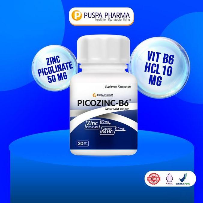 Donne- {Spesial Dokter Puja} Paket Promil Suami Istri - Puspa D3 Vitamin D3 1000 + Picozinc - B6 (Zi