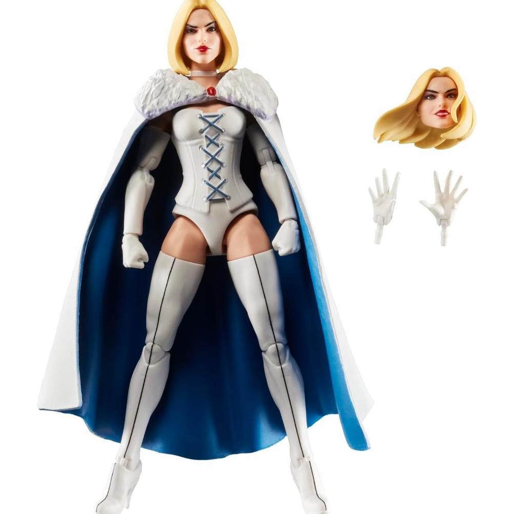 X-Men Marvel Legends Series Emma Frost, 97 Collectible 6-Inch Action Figure Toy