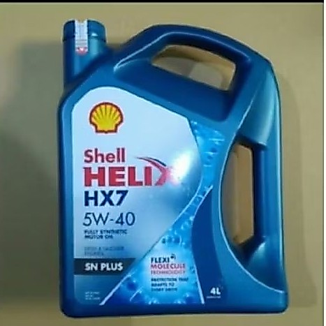 oli shell HX7 4 Liter bensin diesel