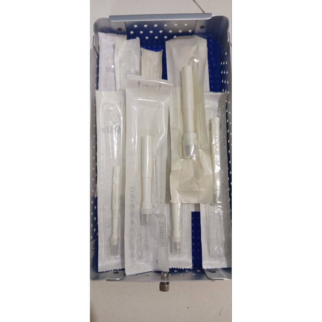 Ribbel Dermal Biopsy Punch Sterile/ Biopsy Punch Dermal Disposible/ Ribbel Biopsy Punch Alat Bedah M