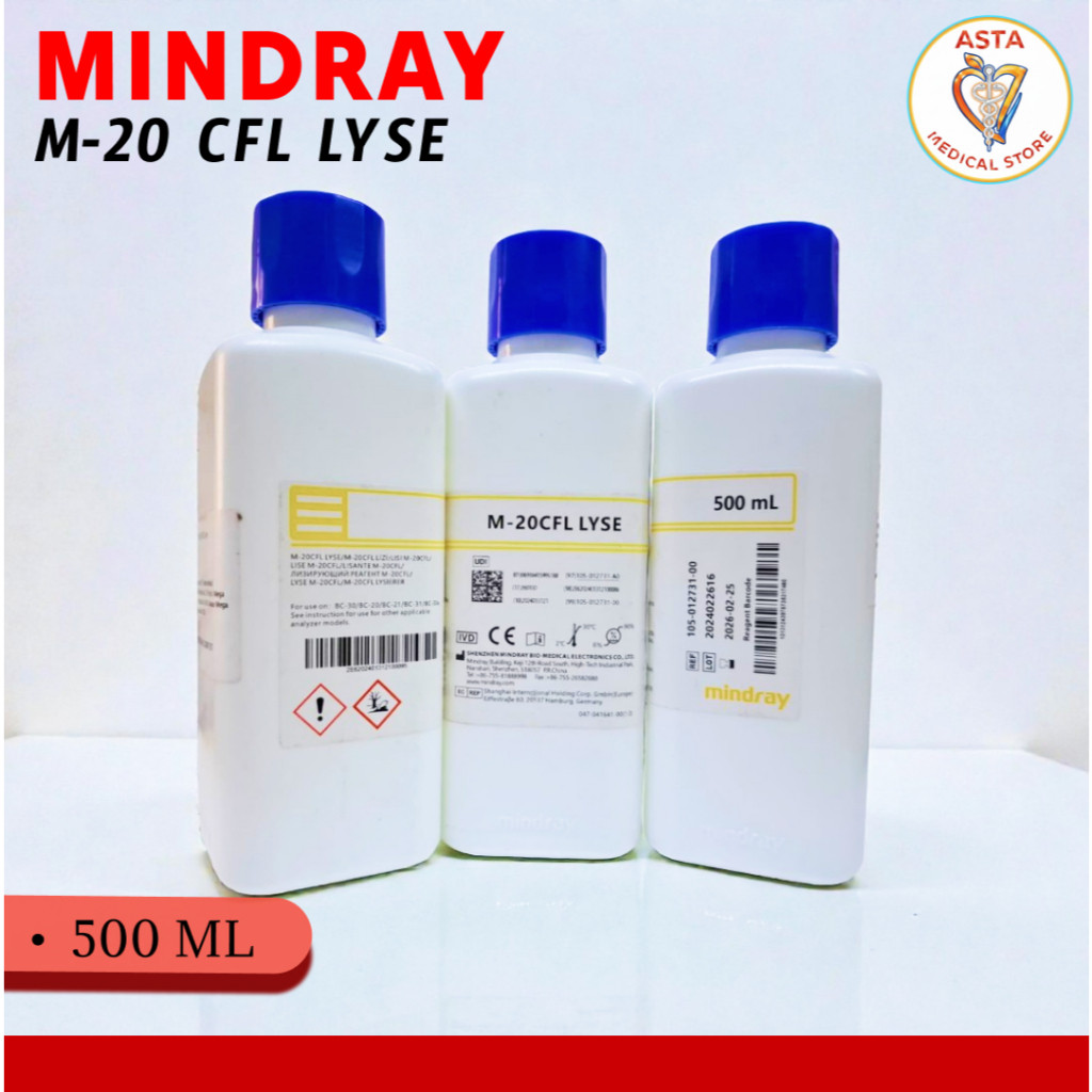 MINDRAY Lyse Hematologi M20 ml Untuk 3 Diff Cairan Lisis Hematologi