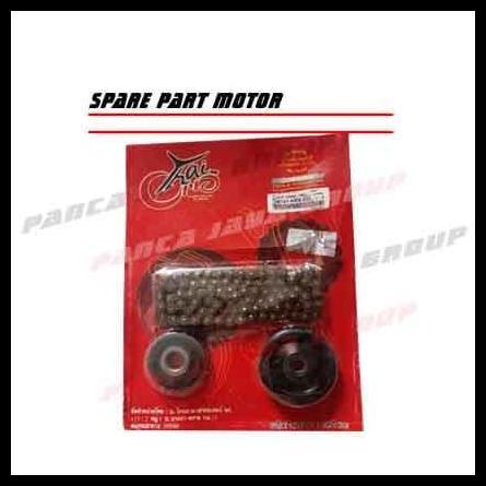 HOT DEAL RANTAI KETENG SET-ROLL-TEMING BLADE NEW 125 FI CW SUPRA X 125 PGM FI 