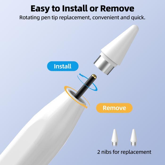 GOOJODOQ GD04 UNIVERSAL CAPACITIVE STYLUS PEN W/ LED DISPLAY & MAGNETIC ATTACHMENT FOR IPAD & ANDROI