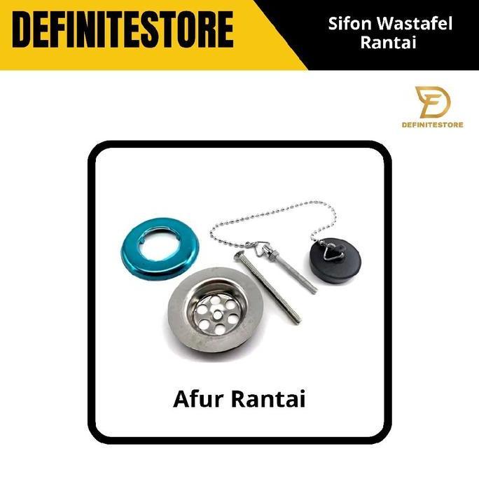 Bath- Sifon Angsa Stafel Afur Pembuangan Leher Angsa Stainless Afur Pencet Pop Up Avur Komplit Set S