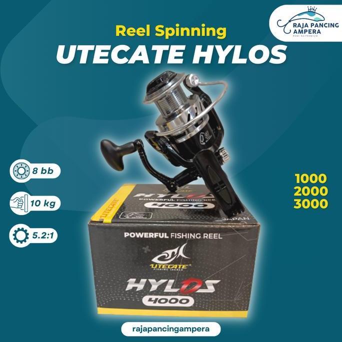 Reel Spinning Utecate Hylos | Kerekan Pancing Besi Murah