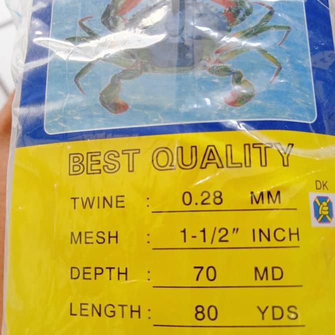 jaring ikan senar 028 1,5inchi