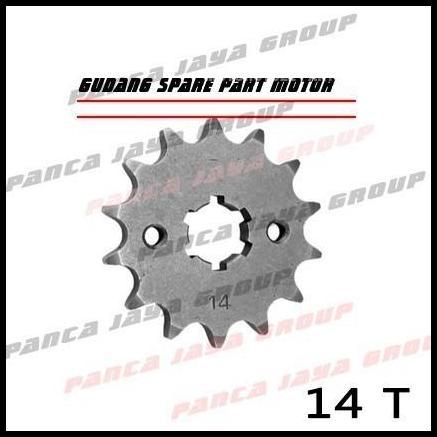 GRATIS ONGKIR GEAR DEPAN 428 14 T HONDA C90 C-90