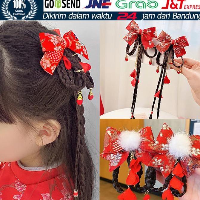 ZANLOZ Set Jepitan Rambut Anak China Hanfu/Aksesoris Rambut Anak China Hanfu