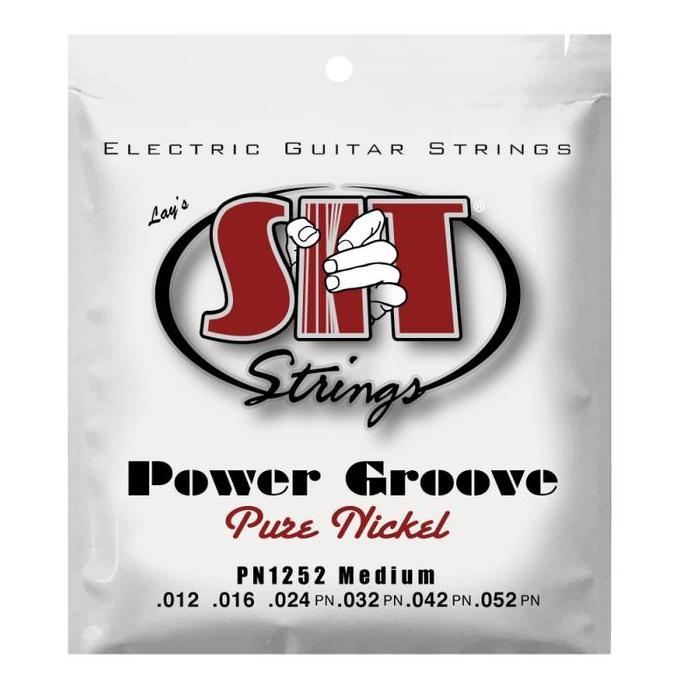 Bebasaja - Sit Pn1252 Medium Power Groove Pure Nickel Electric Strings