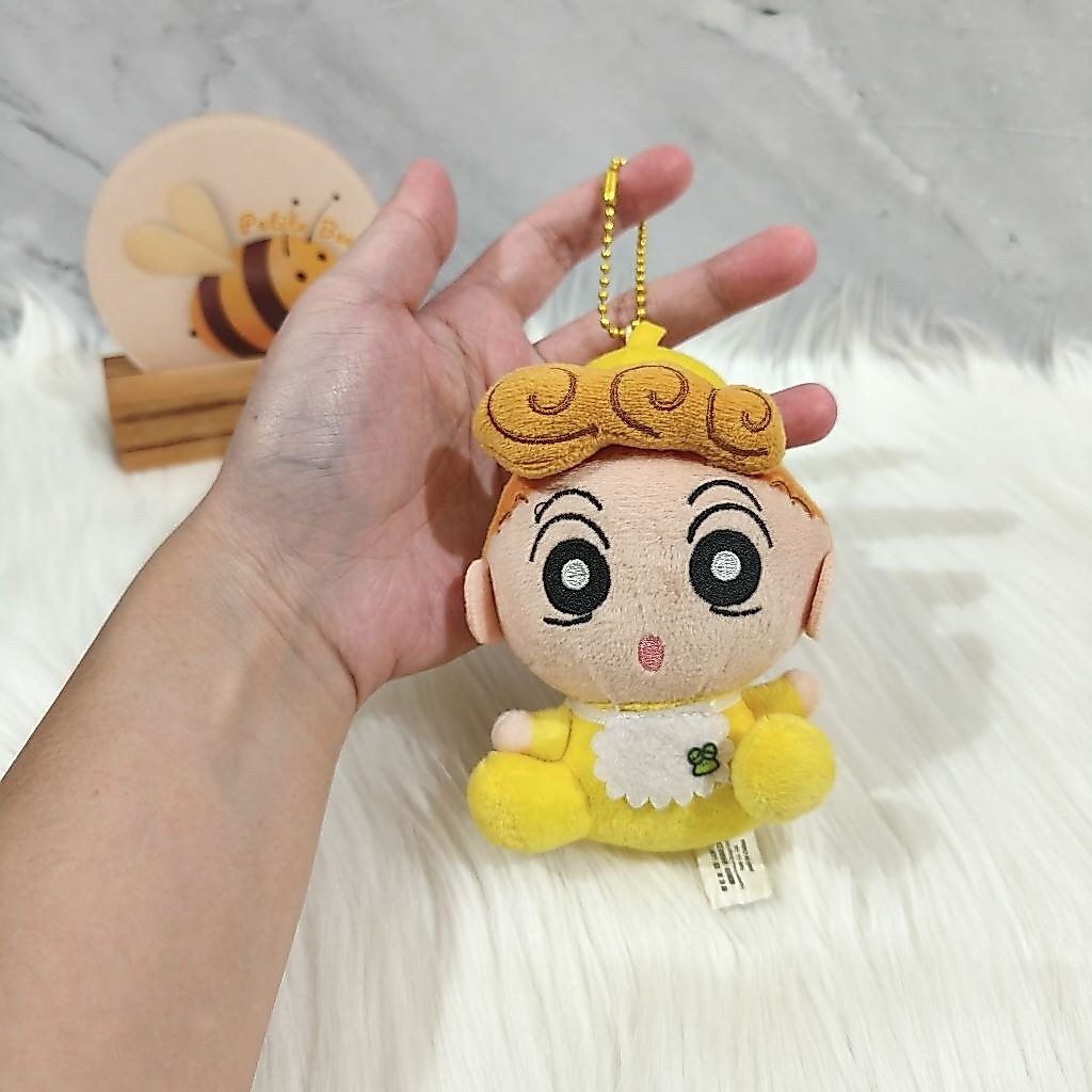 Bagcharm Keychain Adik Shinchan Himawari Original