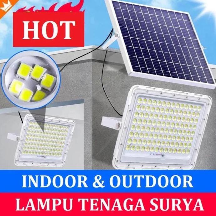 Super Promo, Lampu Sorot 1000Watt Led Lampu Tenaga Surya Outdoor Panel Surya 1000W 1000 Watt