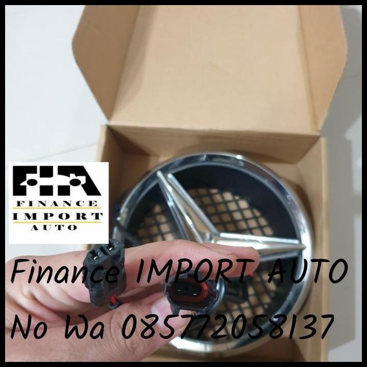 TERLARIS LOGO GRILL DEPAN MERCEDES BENZ W204 W205 LOGO GRILE TENGAH LAMPU W204 