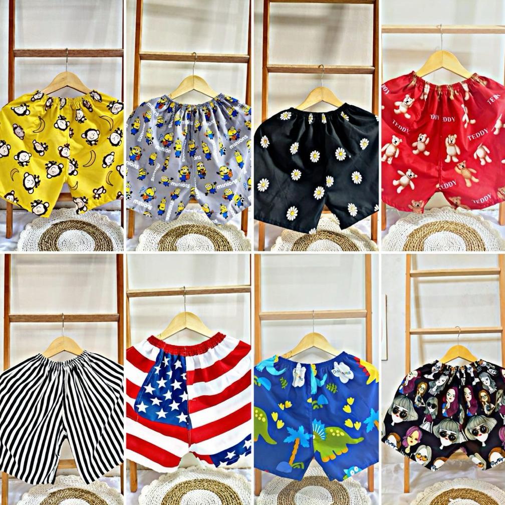 ORIGINAL Dapat 5 Celana Boxer Jumbo Big Size Muat BB 100kg Boxer Jumbo Pria Wanita Celana Kolor Big 