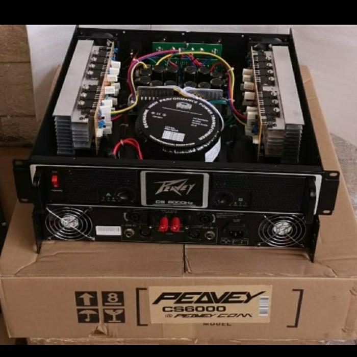 POWER AMPLIFIER PEAVEY CS 6000/CS6000 MURAH ORIGINAL DAN TERPERCAYA