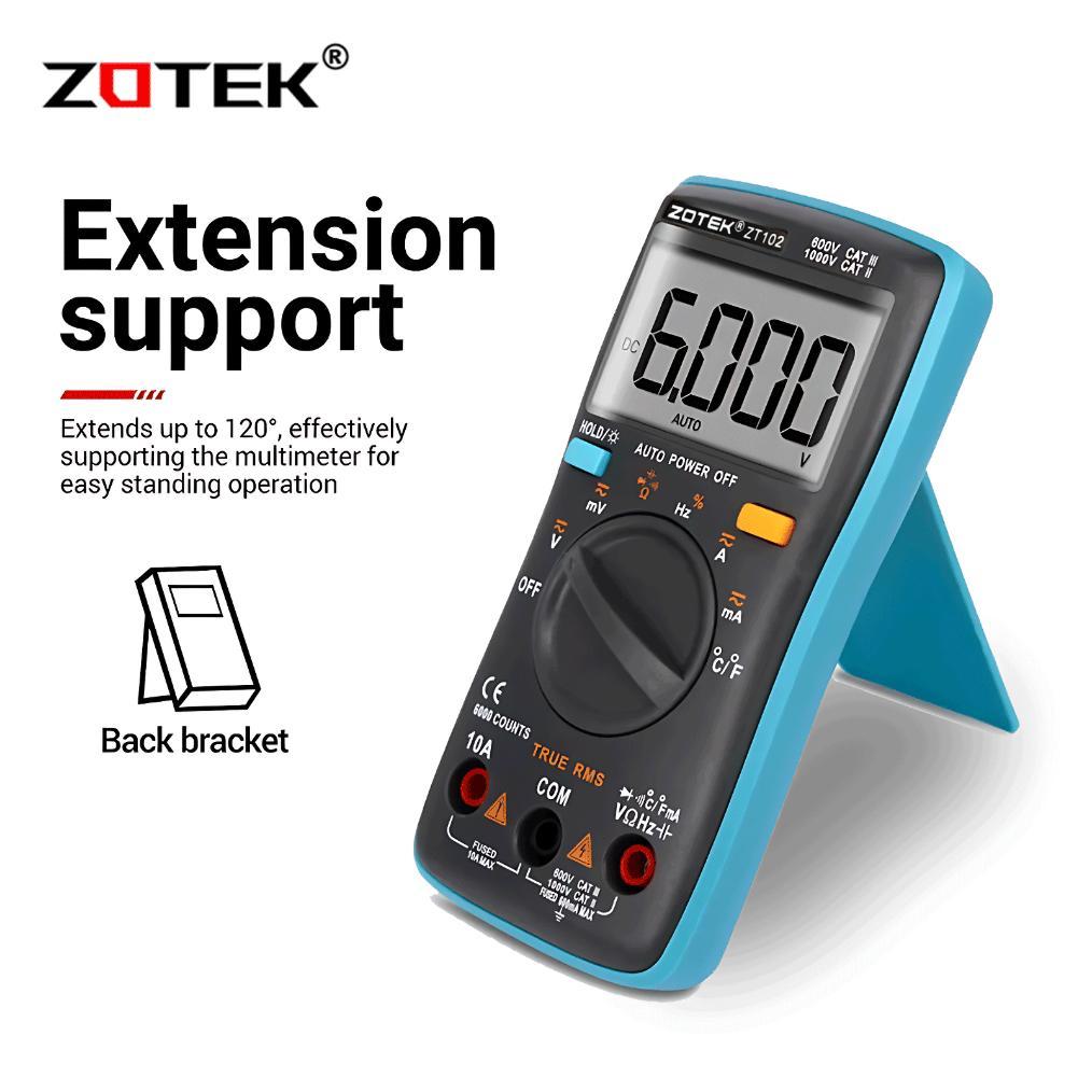 AVOMETER DIGITAL ZOTEK ZT102 / MULTITESTER DIGITAL ZT102 ORIGINAL