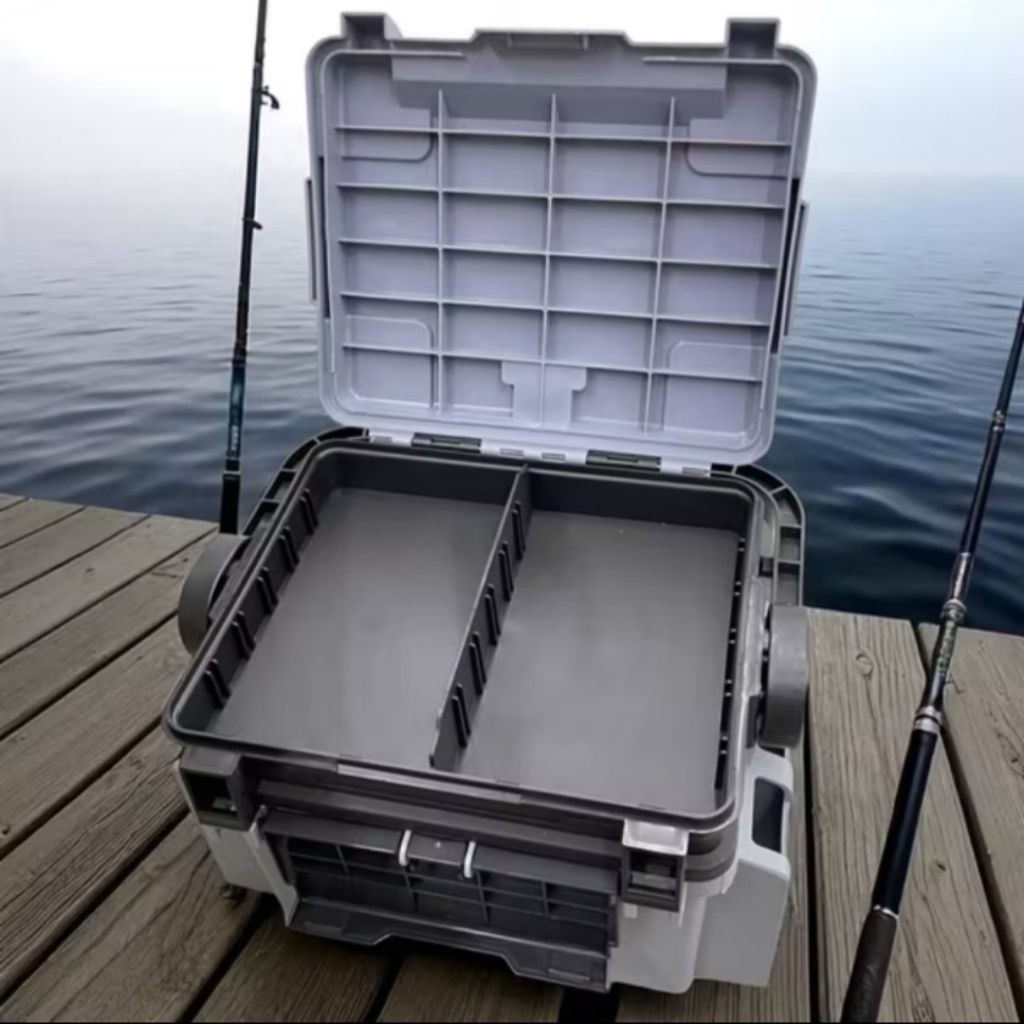 Tackle Box Pancing Double Layer Hemat ABS PC