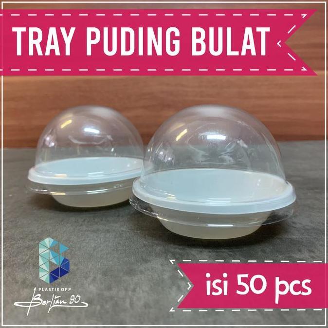 Mika Kue Mini Cup Cake Muffin Setengah Bola Bulat/ Mika Pudding Bulat