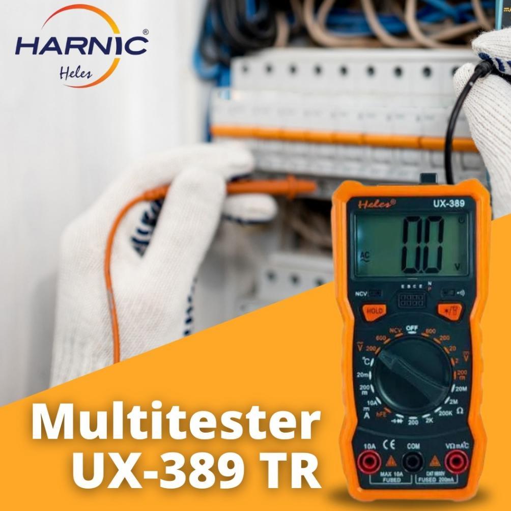 Multitester Digital Heles Ux 389 Tr Buzzer