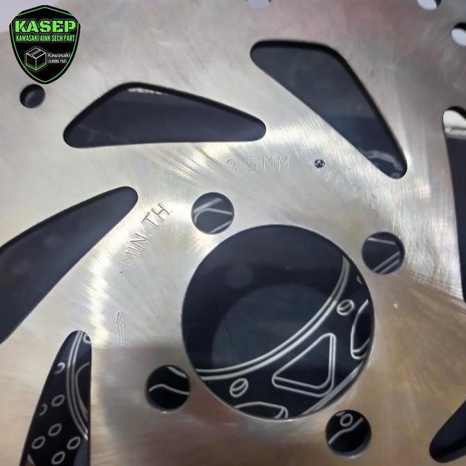 piringan cakram depan kawasaki fury PNP kaze r edge zone blitz r Joy zx130 w175