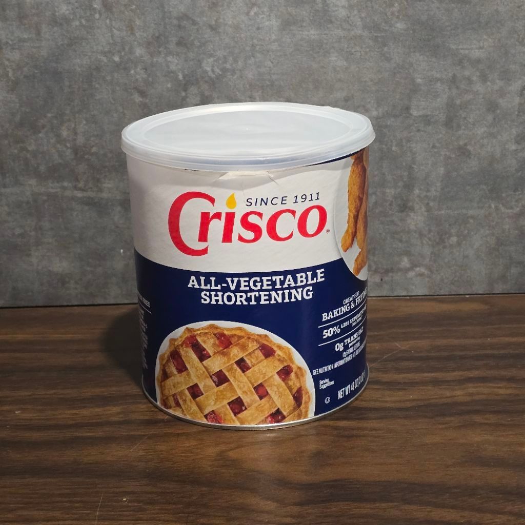 crisco vegetable shortening 1,36kg mentega putih shortening crisco