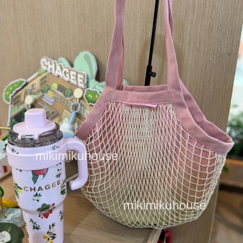 CHAGEE TROPICAL BREEZE TUMBLER TOTE BAG CARRY THE BREEZE CHAGEE SUMMER EDITION TOTEBAG TAS CHAGEE FR