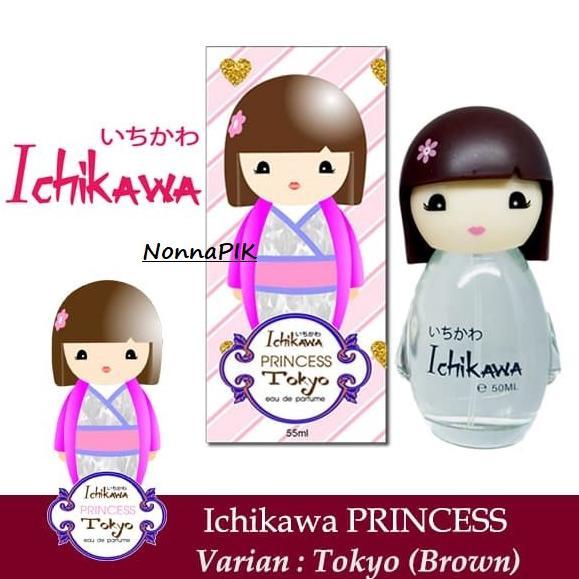 Ichikawa Princess Eau De Parfume-50ml - parfum TOKYO NIGHT Boneka Jepang Ichikawa