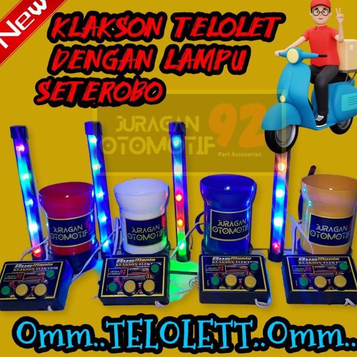 Klakson Telolet Sepeda / Basuri Sepeda / Klakson Telolet