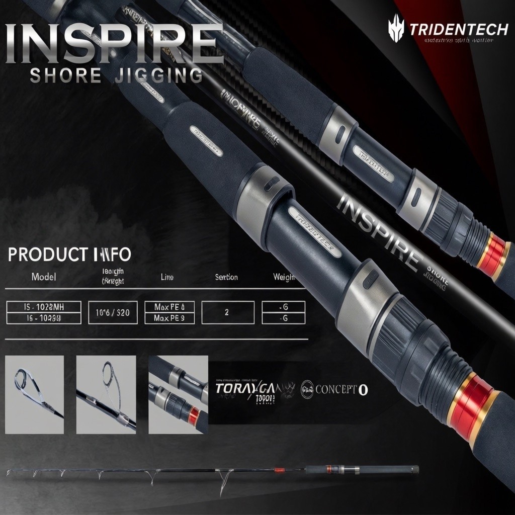 Joran Jigging Tridentech Inspire | Joran Light Casting | Joran Shore Jigging