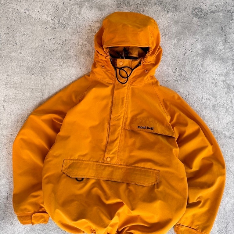jacket montbell anorak keren goretex