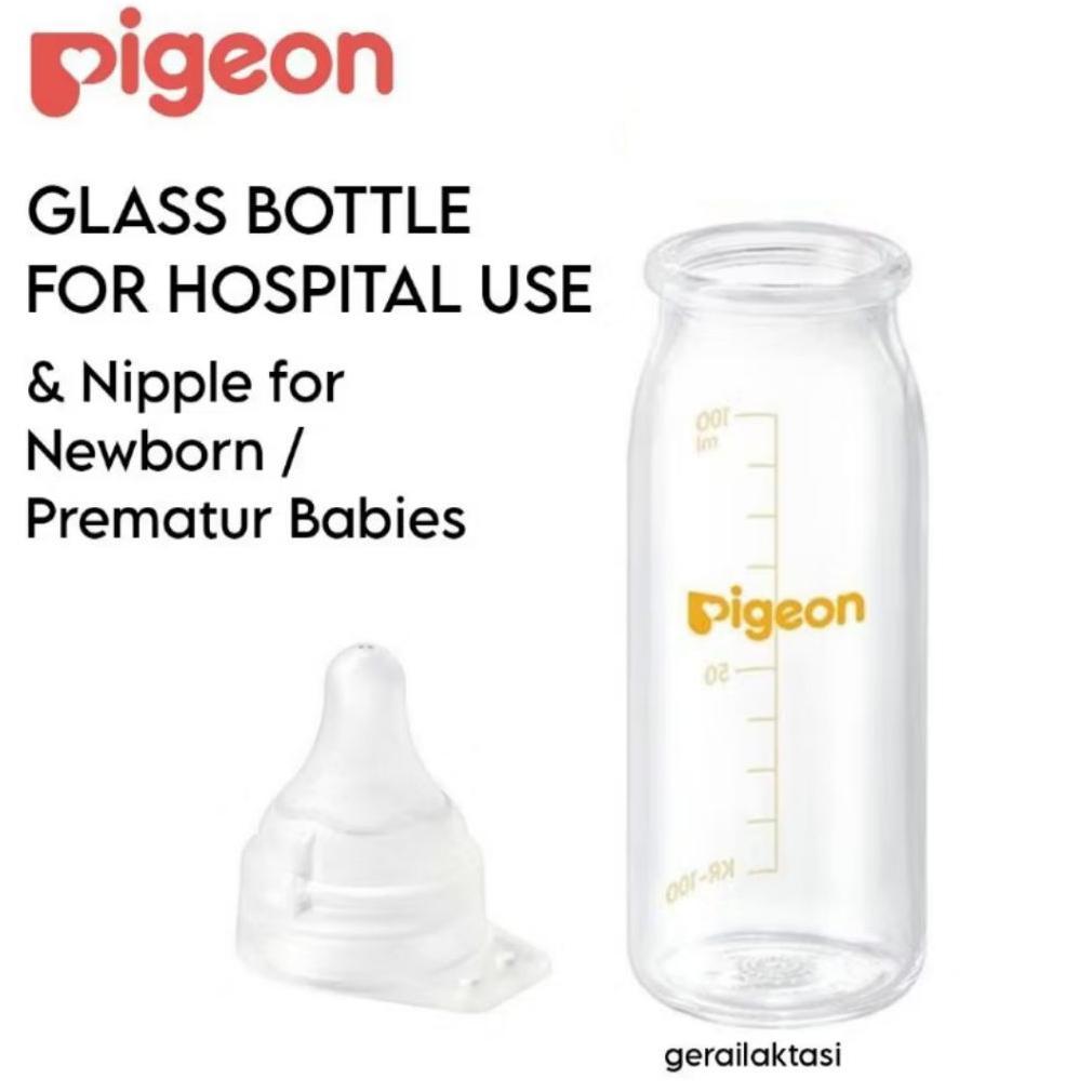 Pigeon Botol Susu Bayi Prematur - Botol Kaca dan Dot Khusus Bayi Prematur