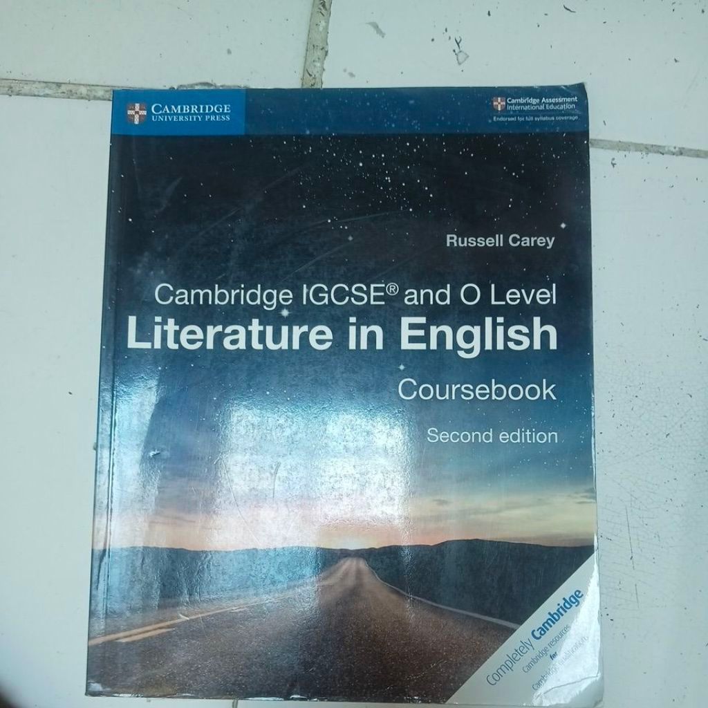 Cambridge IGCSE and O Level Literature in English bekas original