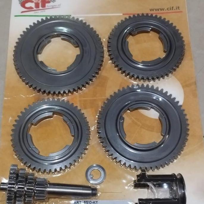 gearbox 4speed CIF utk vespa pts dkk