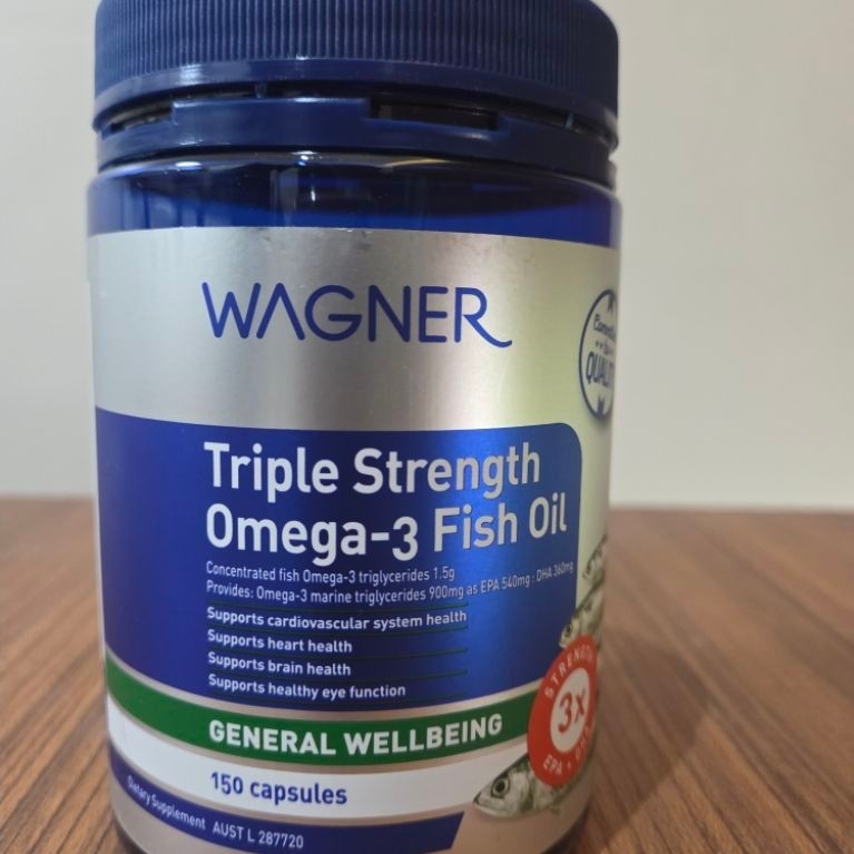 Wagner Triple Strength Omega-3 Fish Oil