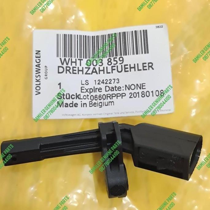 SPEED SENSOR ABS BELAKANG KIRI VW GOLF POLO TIGUAN SCIROCCO TOURAN ORI PROMO