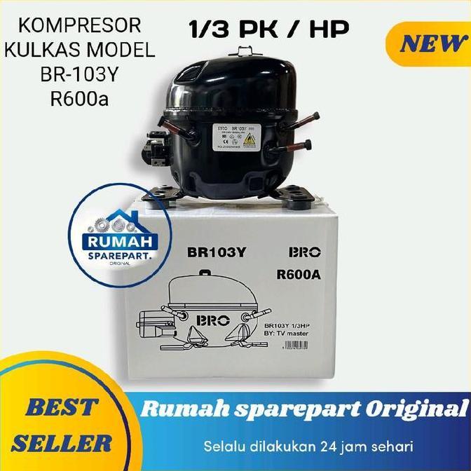 KOMPRESOR KULKAS GEA FREEZER BOOX 1/3 R600A NEBU