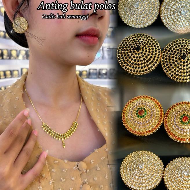 Anting Xuping/ Anting Bulat Polos/ Giwang