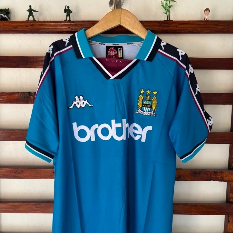 JERSEY MENCESETER CITY VINTAGE RETRO