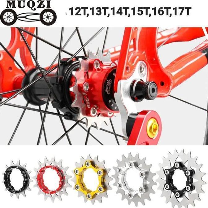 Muqzi COG Single Speed Adaptor Gear Single Speed Sepeda BMX Fixie MTB